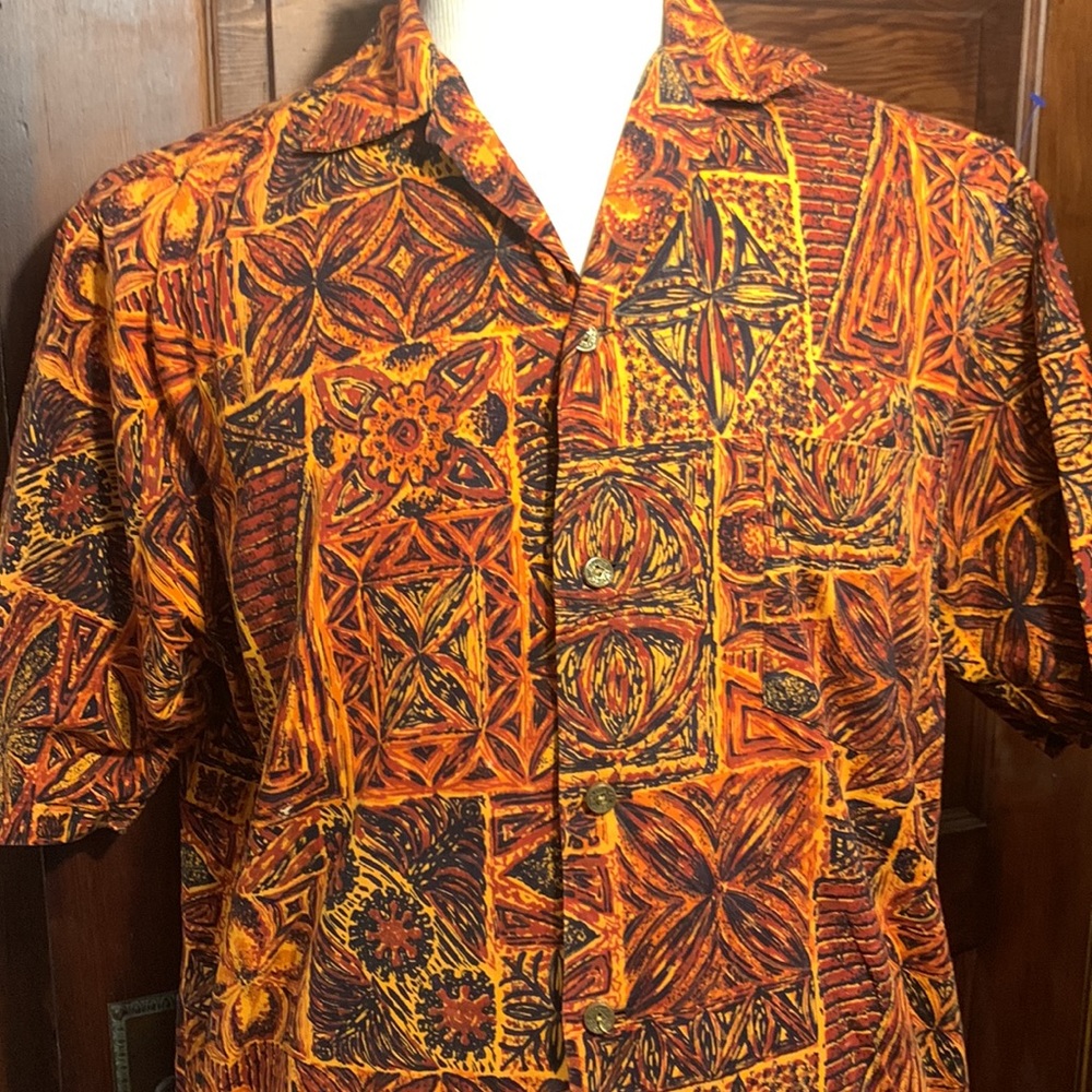 HAWAIIAN ALOHA SHIRT TRUE VINTAGE ANTIQUE 50’s 60’s. - Picture 2 of 13